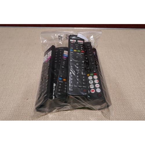 3128 - A bag of Mixed Hisense remotes * This lot is subject to VAT