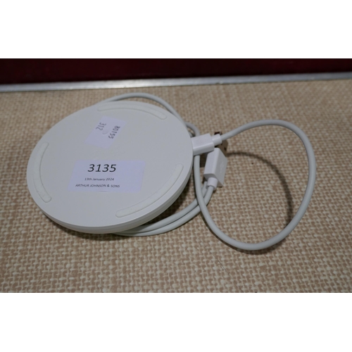 3135 - Belkin Silicone Iphone Cables And Belkin Wireless Charging Pad (312-211) * This lot is subject to VA... 