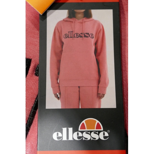 3159 - A lady's Ellesse pink tracksuit - size M and A lady's Ellesse tracksuit - beige - size M * This lot ... 