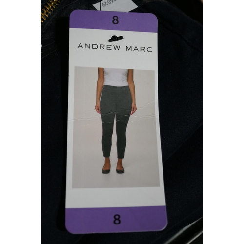 3183 - Five pairs of women's navy trousers - mixed sizes * This lot is subject to VAT