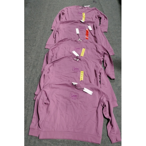 3199 - A quantity of lady's purple Lee jumpers - mixed sizes * This lot is subject to VAT