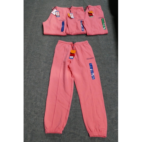 3203 - A quantity of lady's pink Ellesse joggers - mixed sizes * This lot is subject to VAT