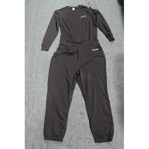 3204 - A quantity of lady's black Calvin Klein loungewear * This lot is subject to VAT