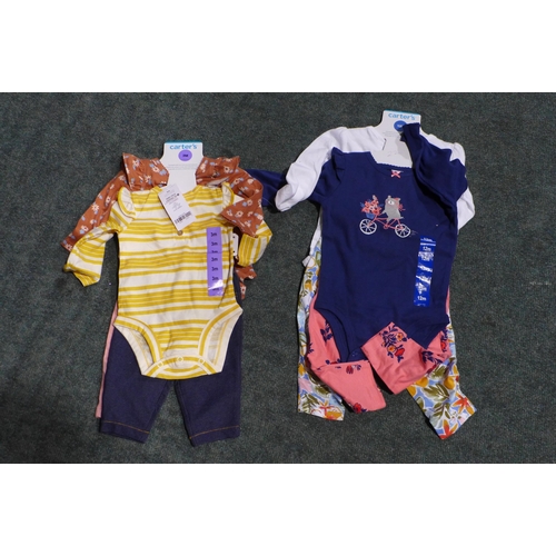 3262 - Assorted baby and toddler clothing sets - size 3m and 12m * This lot is subject to VAT