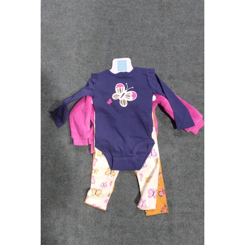 3263 - Assorted baby and toddler clothing sets - size 3m to 12m * This lot is subject to VAT