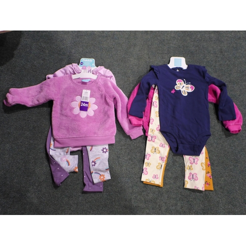 3267 - Assorted toddler clothing sets - size 24m * This lot is subject to VAT