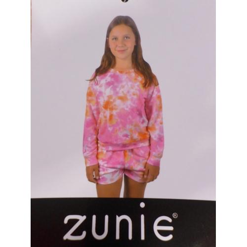 3274 - A quantity of kid's pink tie-dye clothing sets - size L and a quantity of kid's tie-dye clothing set... 