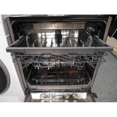 3293 - LG Truesteam Quadwash Built-In Dishwasher (model:- DB325TXS), original RRP £449.99 + VAT (312-208) *... 