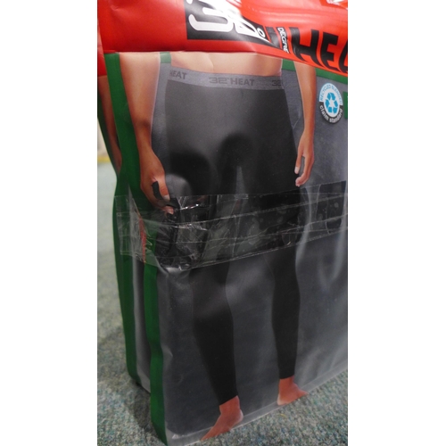 3306 - Five men's two-packs of 32 Degrees heat-base layer pants - size M * This lot is subject to VAT