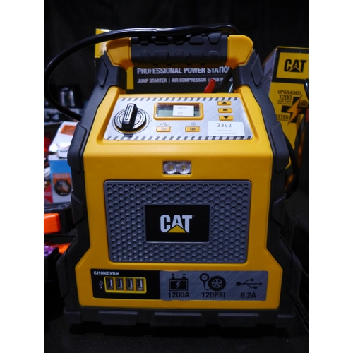 3352 - CAT 1200 Amp Jump Starter (model:- CJ1000DXT) (312-245) * This lot is subject to VAT