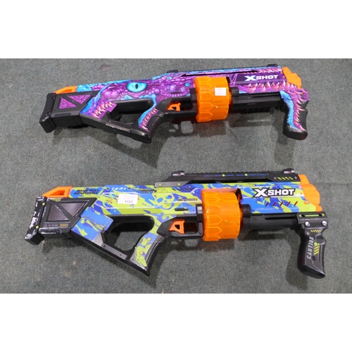 3354 - 2 XShot blasters - No Bullets (312-804)  * This lot is subject to vat