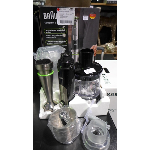 3385 - Braun Hand Blender (model:- MQ9138XI) (312-274) * This lot is subject to VAT