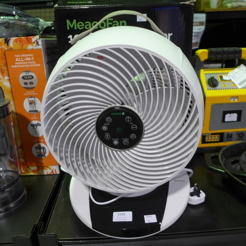 3399 - Meaco Air Circulator With Remote (312-190) * This lot is subject to VAT