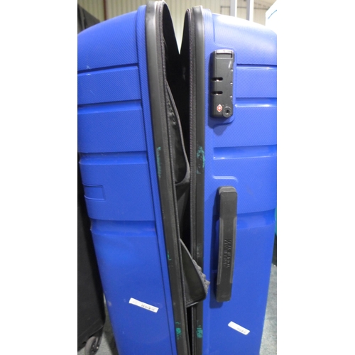 3426 - 2 American Tourister Jetdriver Large 79cm 4 Wheel Spinner Hardside Cases - Damaged Zip (312-192,193)... 