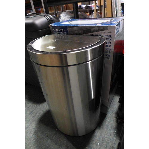 3431 - Stainless steel motion sensor bin (312-813)  * This lot is subject to vat