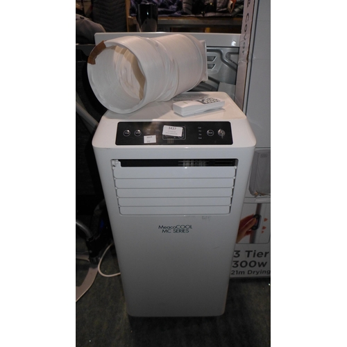 3437 - Meaco Aircon Unit With Remote (9K BTU), original RRP £324.99 + VAT (312-53) * This lot is subject to... 