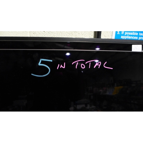 3439 - Quantity of TV's, including Toshiba, Sony and Samsung (312-28,29,31,32,33,35) * This lot is subject ... 