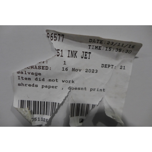 3448 - Epson ET-2851 Ink Jet Printer, original RRP £199.99 + VAT (312-61) * This lot is subject to VAT