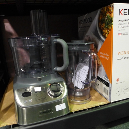 3501 - Kenwood All-In-One Food Processor, original RRP £109.99 + VAT (312-339) * This lot is subject to VAT