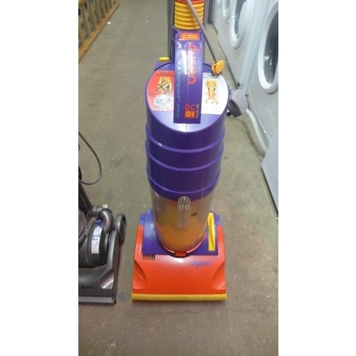 2191 - 2 Dyson upright vacuum cleaners - DC33 and DC01