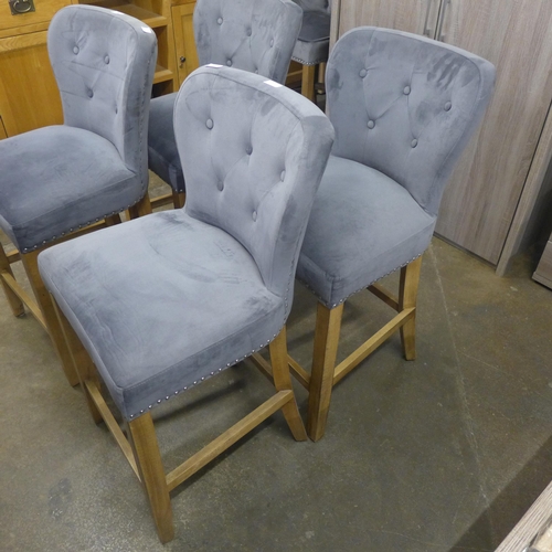 1399 - A pair of Arlo bar stools * This lot is subject to VAT