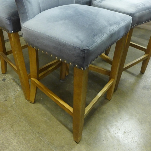 1400 - A pair of Arlo bar stools * This lot is subject to VAT