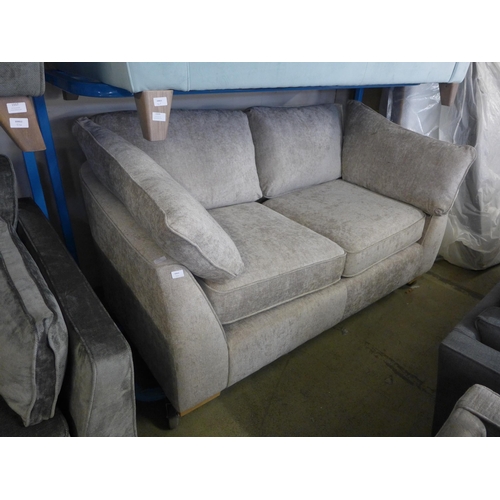 1411 - A Barker & Stonehouse stone upholstered two seater sofa RRP £1129