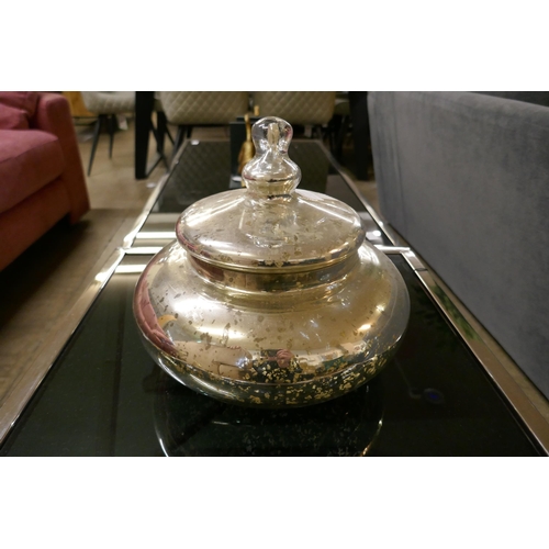 1363 - A large silver squat trinket jar (2239611)   #