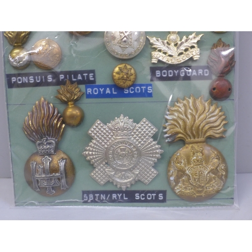 632 - Royal Scots and Scots Fusiliers military badges