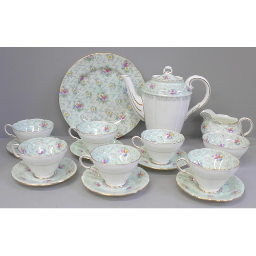 676 - A Paragon Evangeline tea set