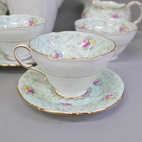 676 - A Paragon Evangeline tea set