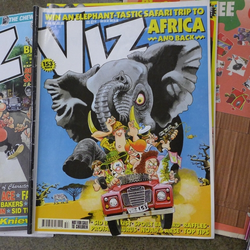 724 - A box of Viz comics, approximately 70 issues