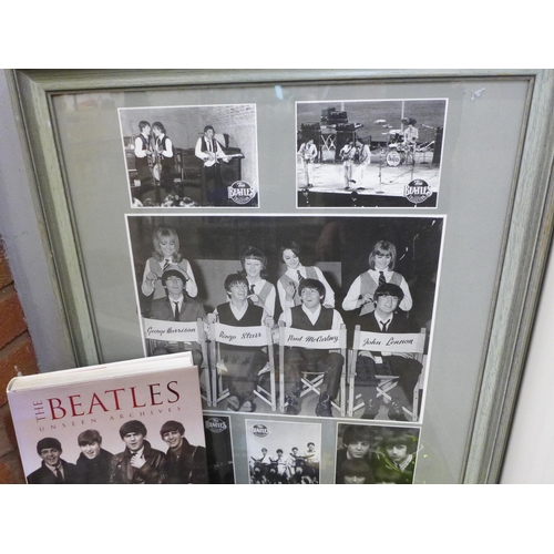 780 - A collection of The Beatles memorabilia including CDs (11), book, jigsaw puzzle, a glass apple and a... 