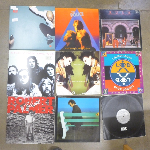 785 - A collection of LP records and 12