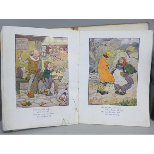 789 - Three children's books, Three Old Favourites, Illustrated by Frank Adams and The Children's Encyclop... 