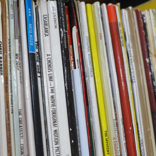 803 - A large collection of mainly jazz LP records, Big Band, swing, contemporary, easy listening and clas... 