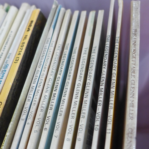 803 - A large collection of mainly jazz LP records, Big Band, swing, contemporary, easy listening and clas... 