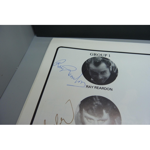 852 - Sporting autographs including George Best, snooker, Ray Reardon, Doug Mountjoy, Graham Miles, also S... 