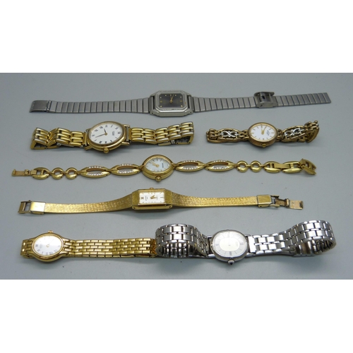 920 - Lady's wristwatches including Seiko, Casio, Rotary, etc.