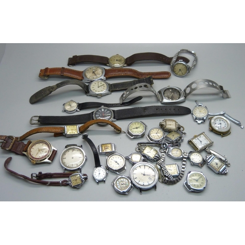 951 - Assorted lady's and gentleman's mechanical wristwatches