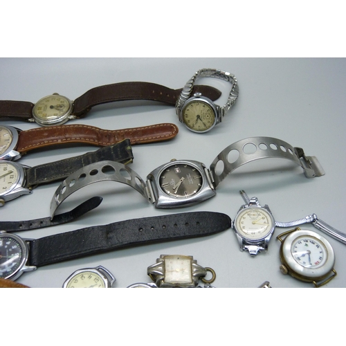 951 - Assorted lady's and gentleman's mechanical wristwatches