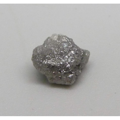 981 - A rough/uncut diamond, 2.08ct