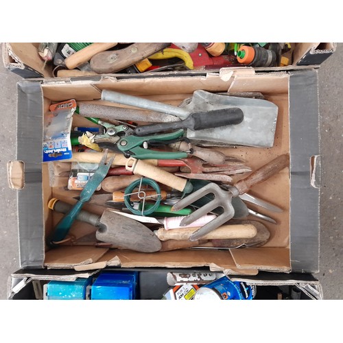 2241 - 4 boxes of assorted hand tools