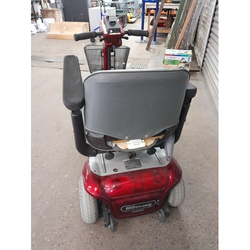 2256 - A Sterling Sapphire LS 4-wheel mobility scooter with charger and key