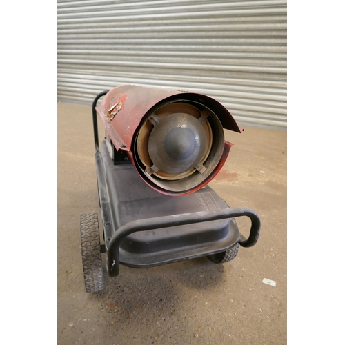2190 - A Clarke XR80 20.5kw diesel industrial space heater (#7126) * This lot is subject to VAT