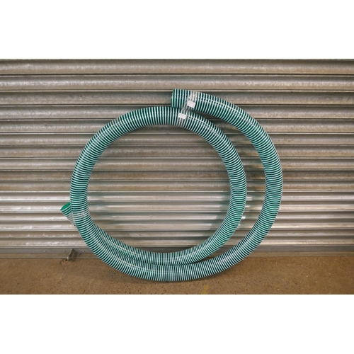 2197 - A length of Clarke reinforced suction/delivery hose * This lot is subject to VAT