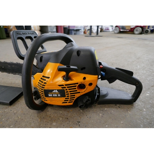 2211 - A McCulloch MAC 838 petrol driven chainsaw and a Hyundai HYT2318 23cc petrol driven hedge trimmer (p... 