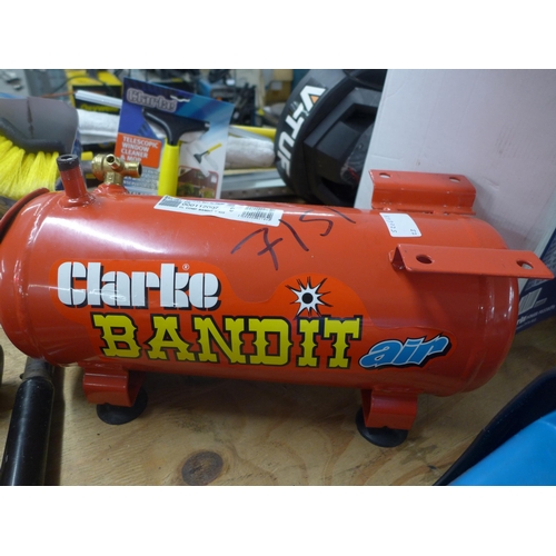 2366 - A Clarke Air Bandit tank and Clarke pump (BPT1200SS) water pump (#7151) * This lot is subject to VAT