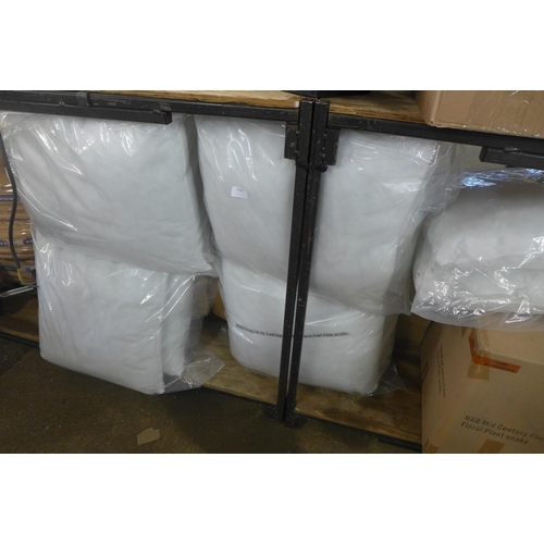 2381 - 5 bags of pillow inserts