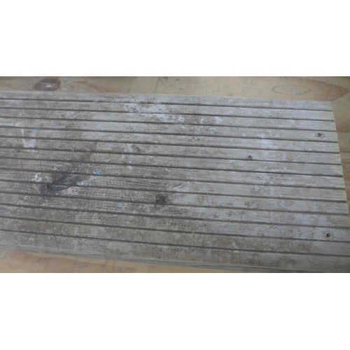 2392 - Two decking tread boards - 130 x 1200mm